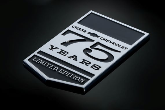 Premium 3D industrial emblem designed to maintain appearance and durability on products